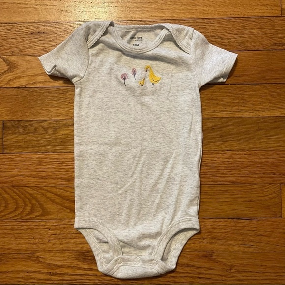 4-Piece Fall Floral Maroon Outfit Bundle | 18 mo - Picture 7 of 10